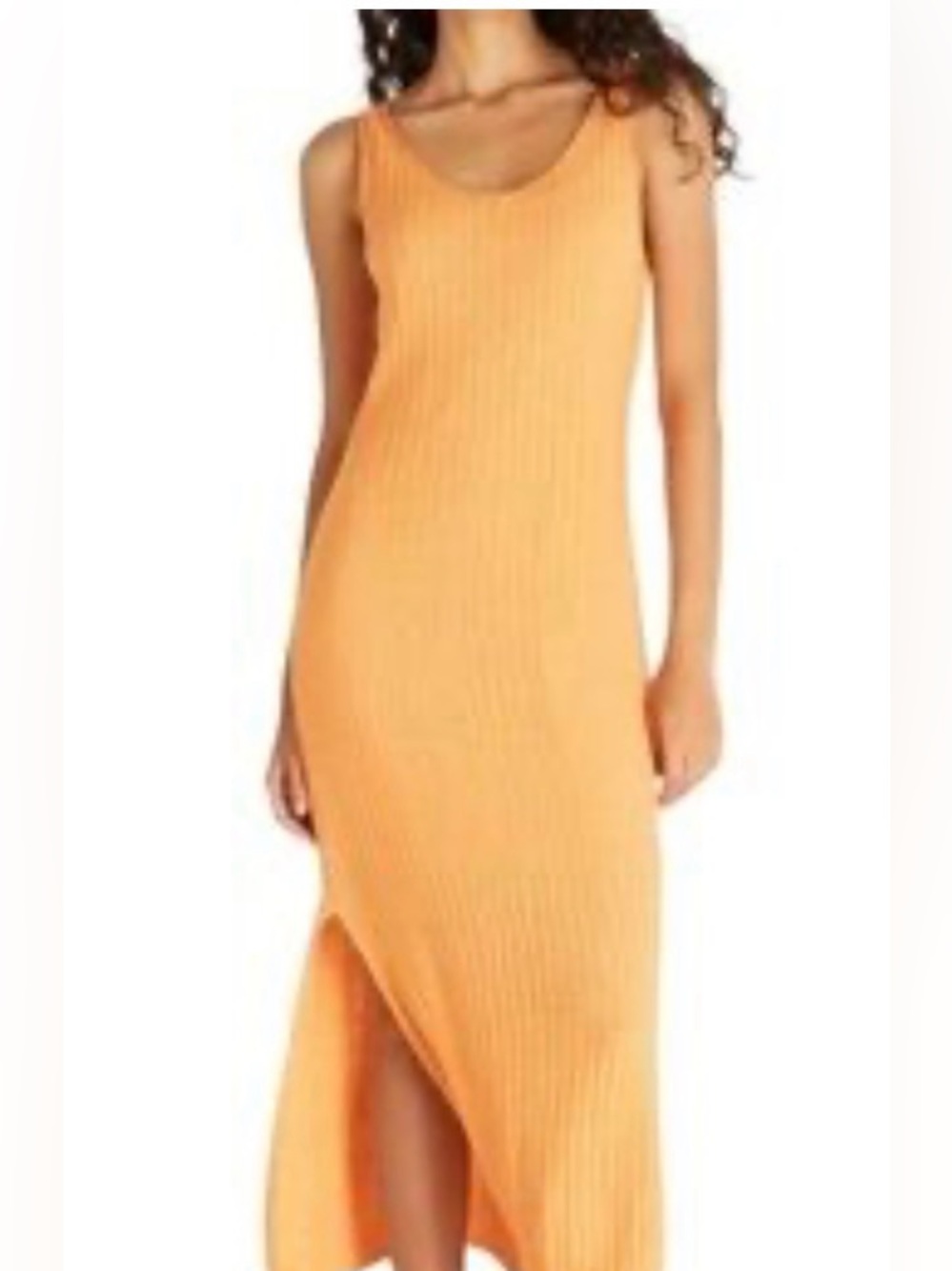 🍑 Z Supply Orange Knit Maxi Dress 🍑